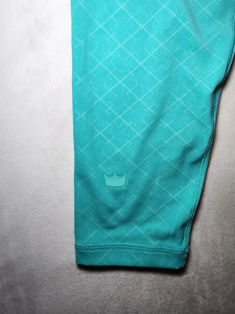 SHEFIT Teal High Waisted Leggings Medium Moisture Wicking Activewear - Picture 6 of 9